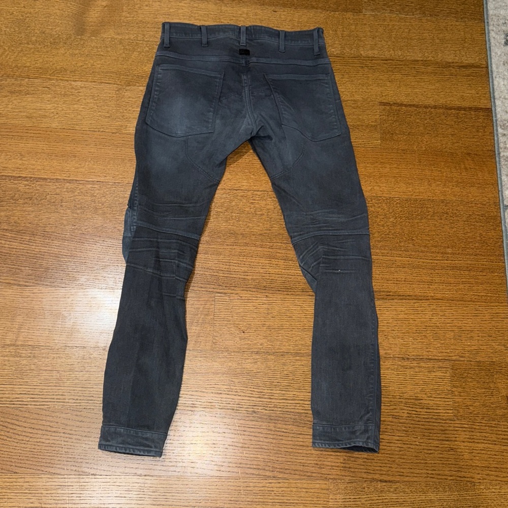 G Star Raw 5620 Skinny 3D Zip Knee Jeans - Picture 4 of 4